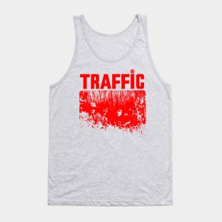 traffic red retro style Tank Top